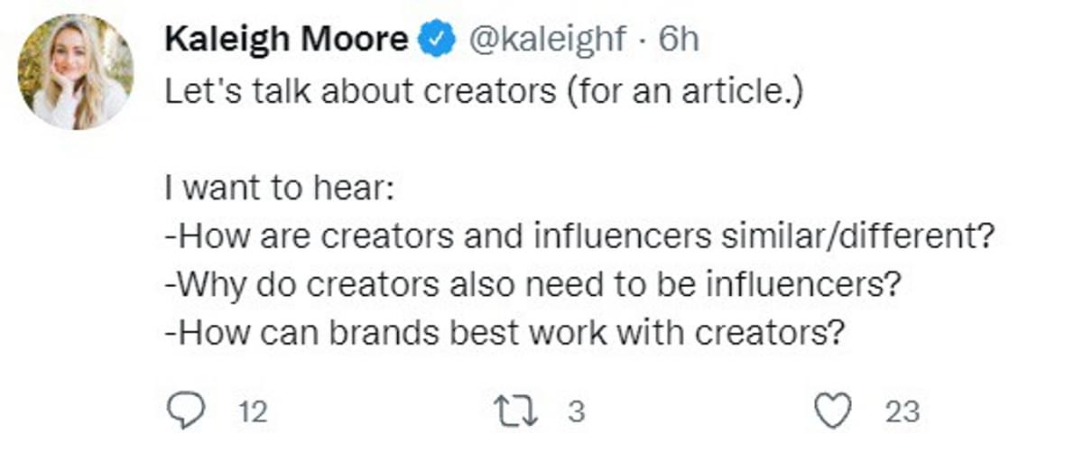 journalist request twitter