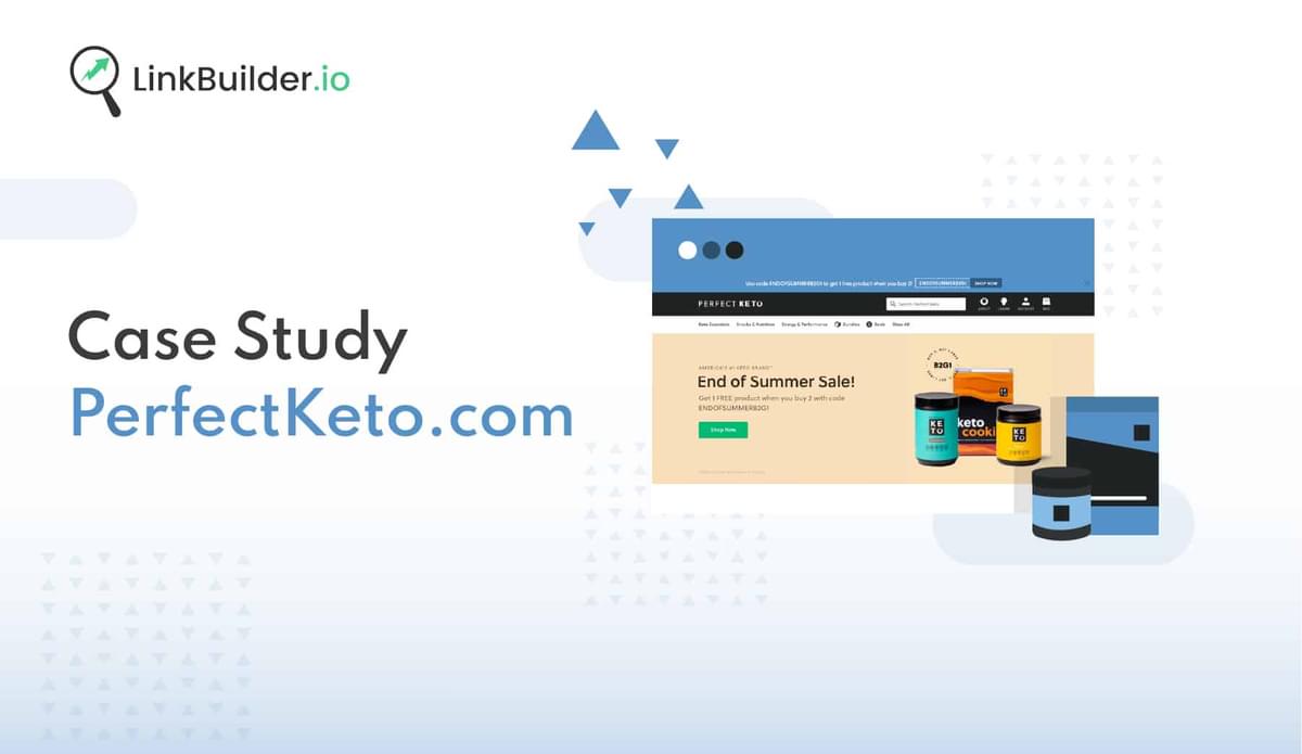 perfect keto link building case study