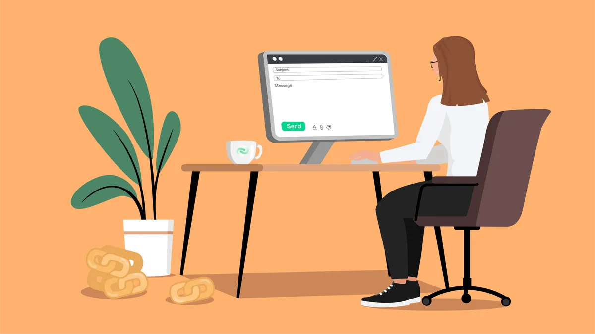Email Outreach Master orange