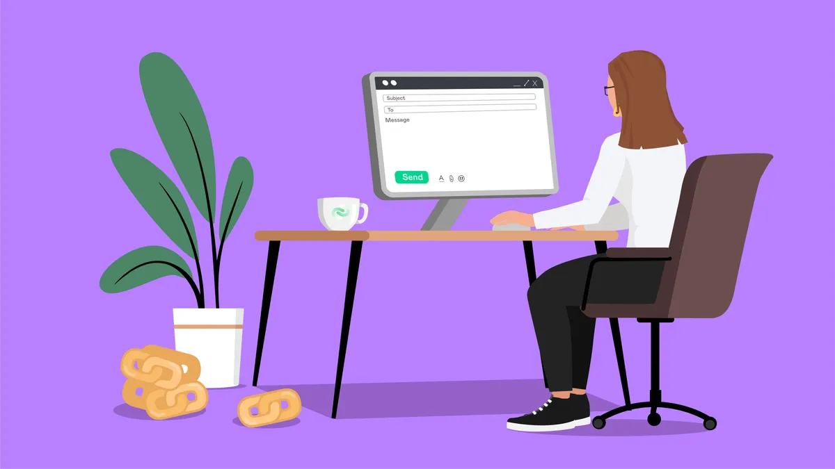 Email Outreach Master purple