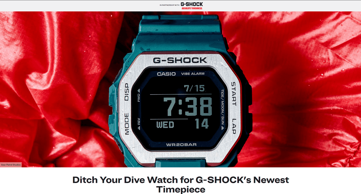 g shock