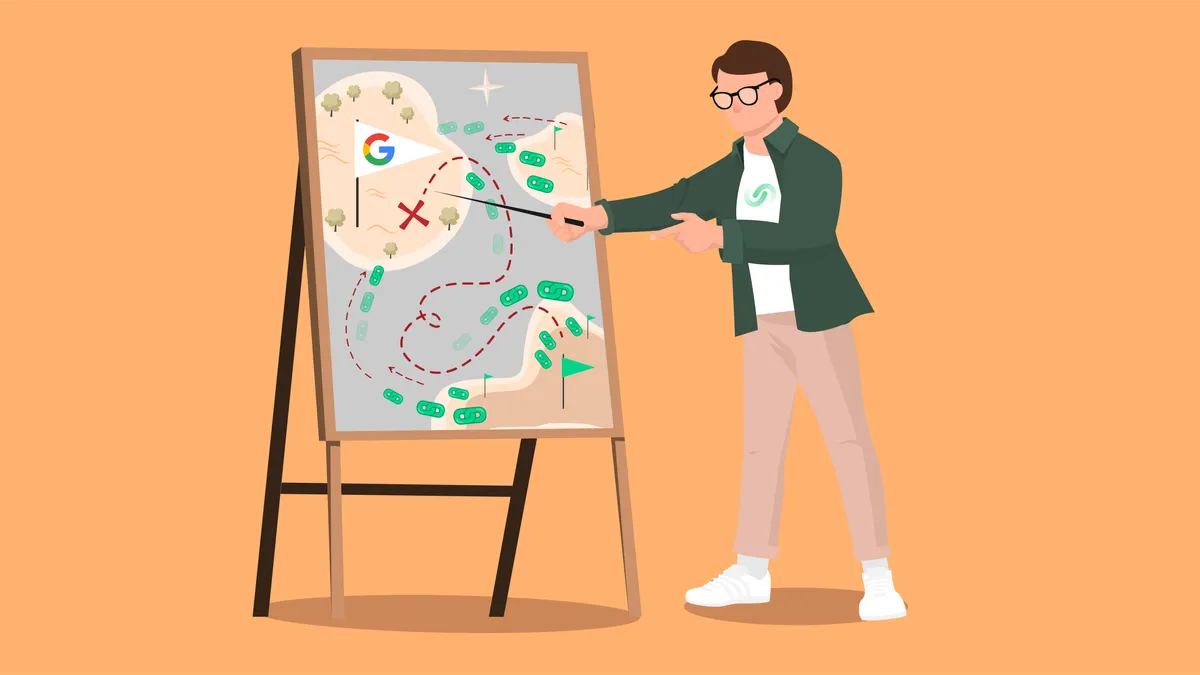 Link Building Battle Plan orange