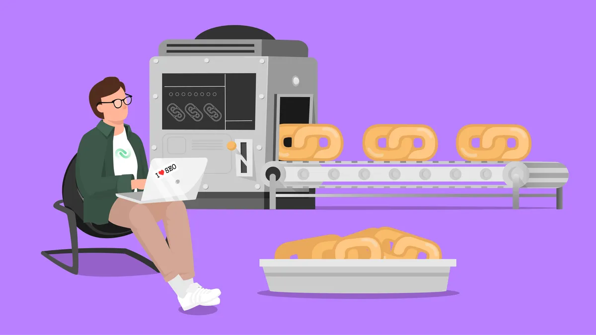Link Building Machine purple