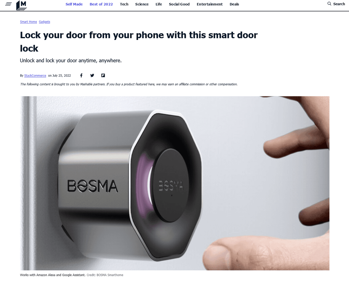 Mashable guest post example
