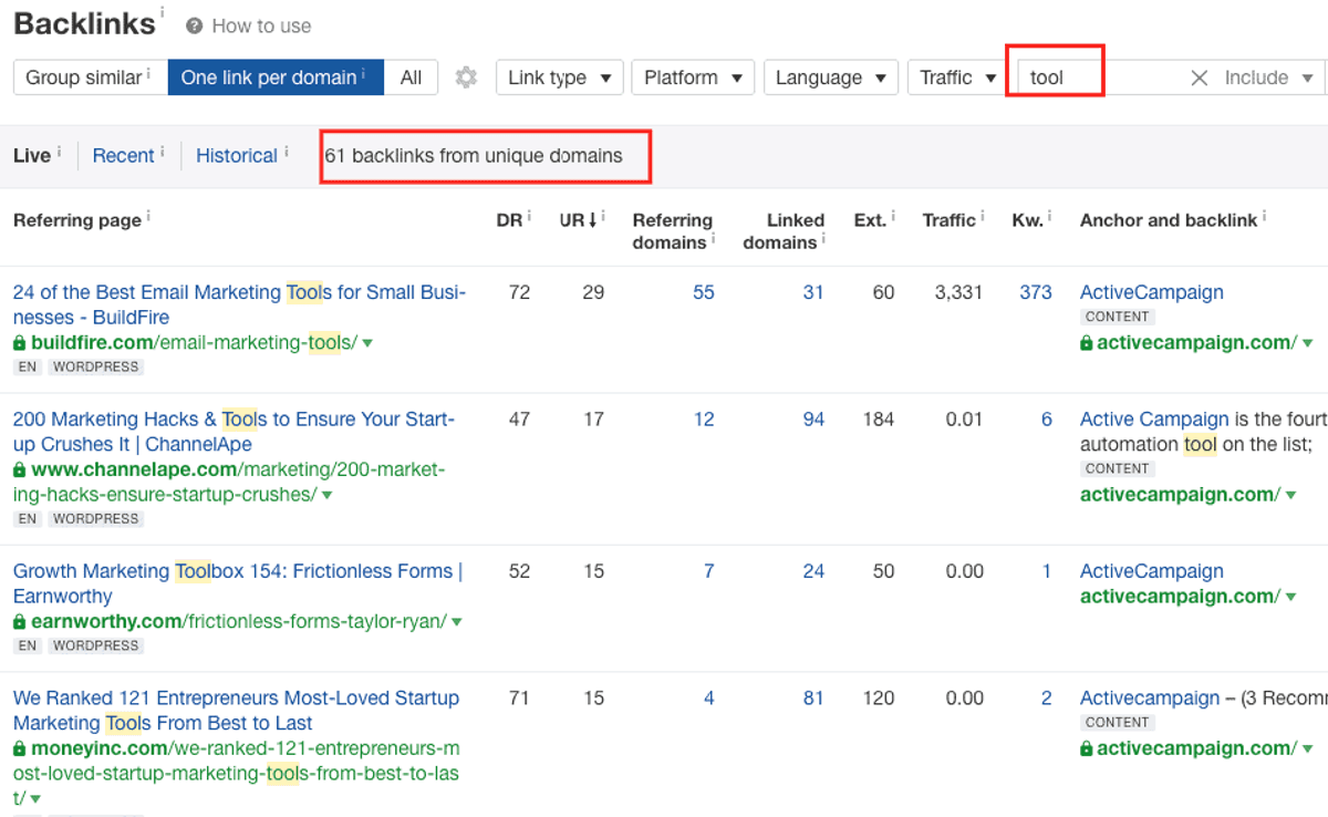 activecampaign resource page checks